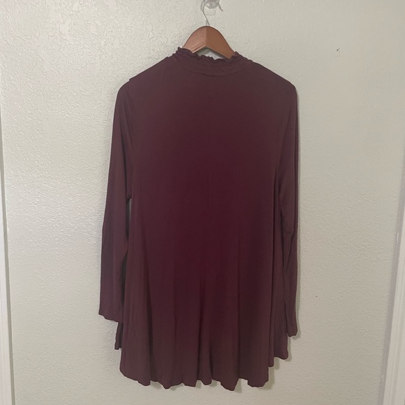 Lane Bryant Plus Size Mock-Neck Max Swing Tunic - Picture 8 of 9